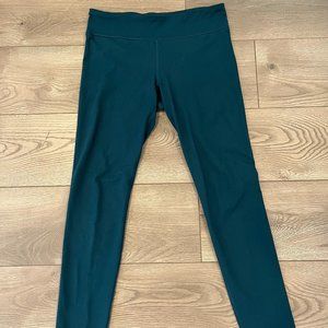 Under Armour Women's Authentic ColdGear Compression Leggings, drk grn, sz medium